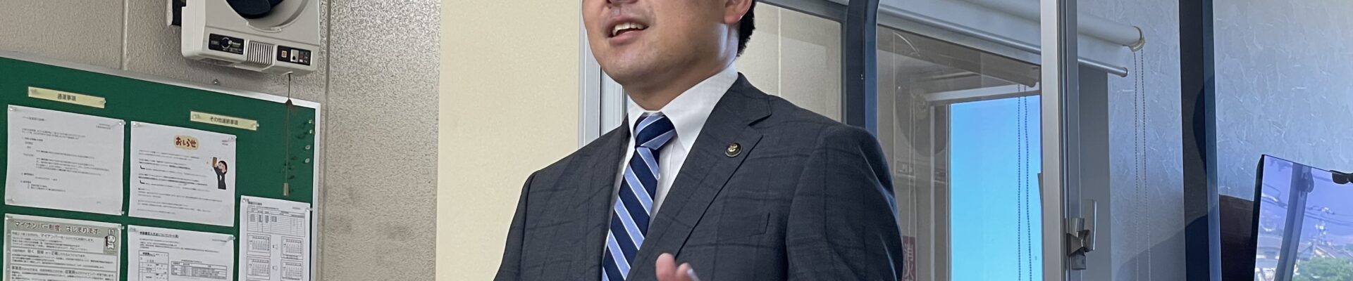 柴橋市長にご来社頂きました。